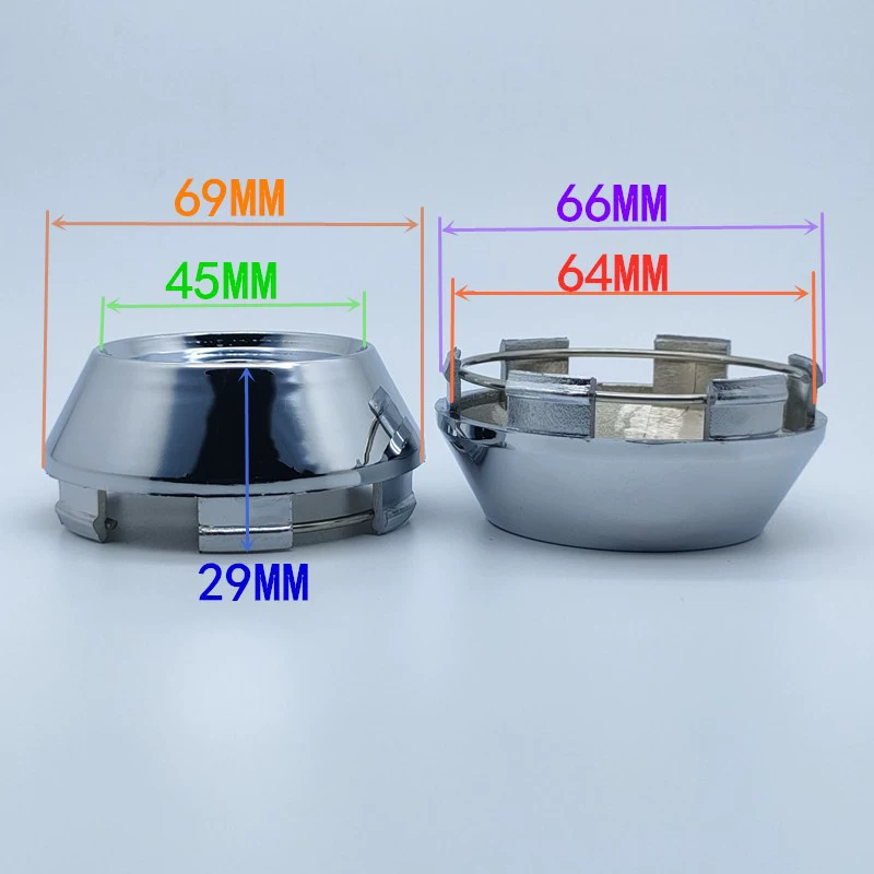 Модифицированная Центральная Крышка Ступицы K69 высокая крышка выпуклая крышка Внешний диаметр 69 мм крышка колеса внутренний диаметр 64 мм зажим 66 мм Пустая Крышка