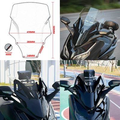 Fozra 350 Nss 21-25: Motorcycle front windshield