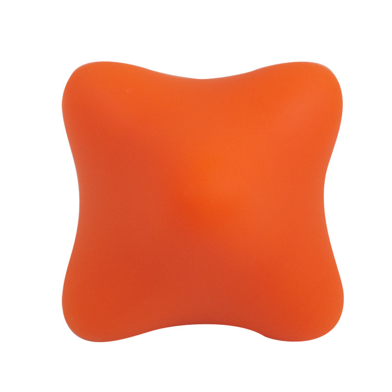 Bola de maní de silicona seis esquinas bola redonda masaje fascia bola mano pie espalda masaje profundo cuerpo relajado