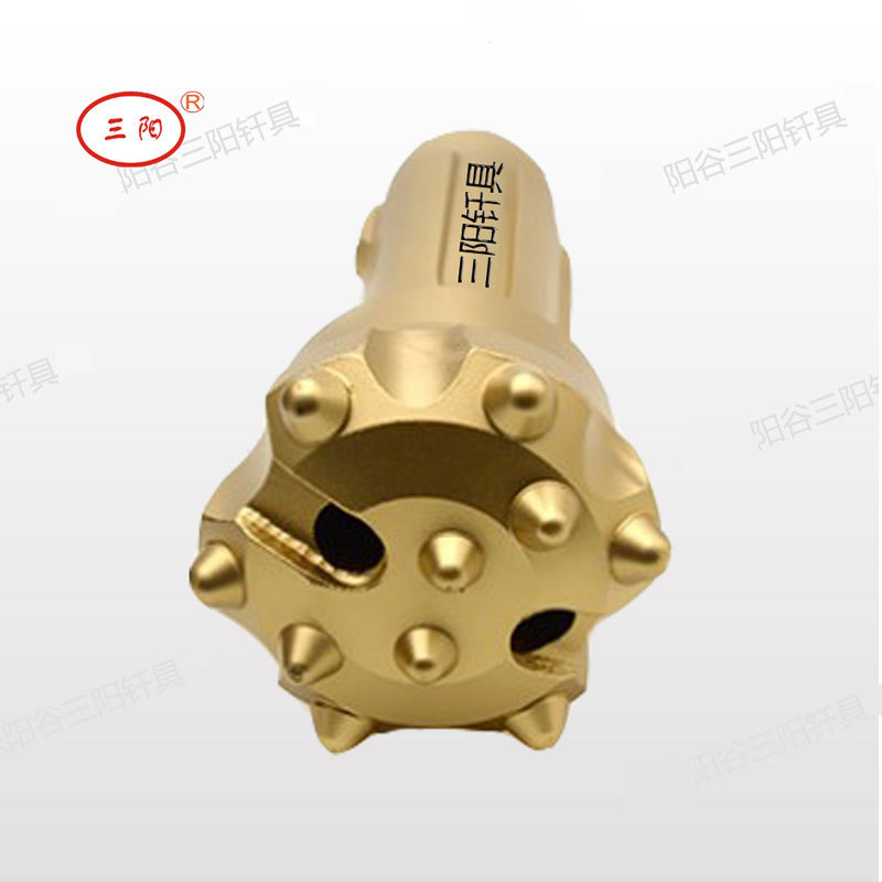 三阳90潜孔钻头  冲击器 球齿钻头