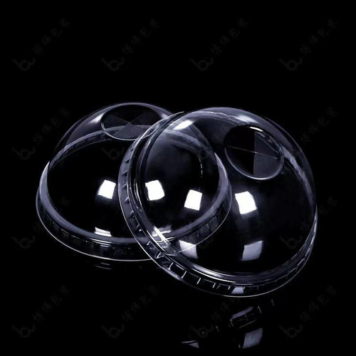 90 caliber hemispheric milk tea lid thickened round injection molded lid convex lid snow top semi-circular lid ball lid arch lid cup lid thick