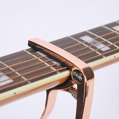 Guitar capo zinc alloy folk capo ukulele metal removable string nail capo instrument accessories