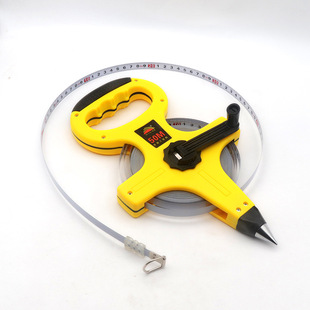 Factory supply rack plug-in project ruler site measurement 30 m 50 M 100 m portable rack ruler steel tape