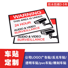 lON z^N24 Hour Video Surveillance Sign