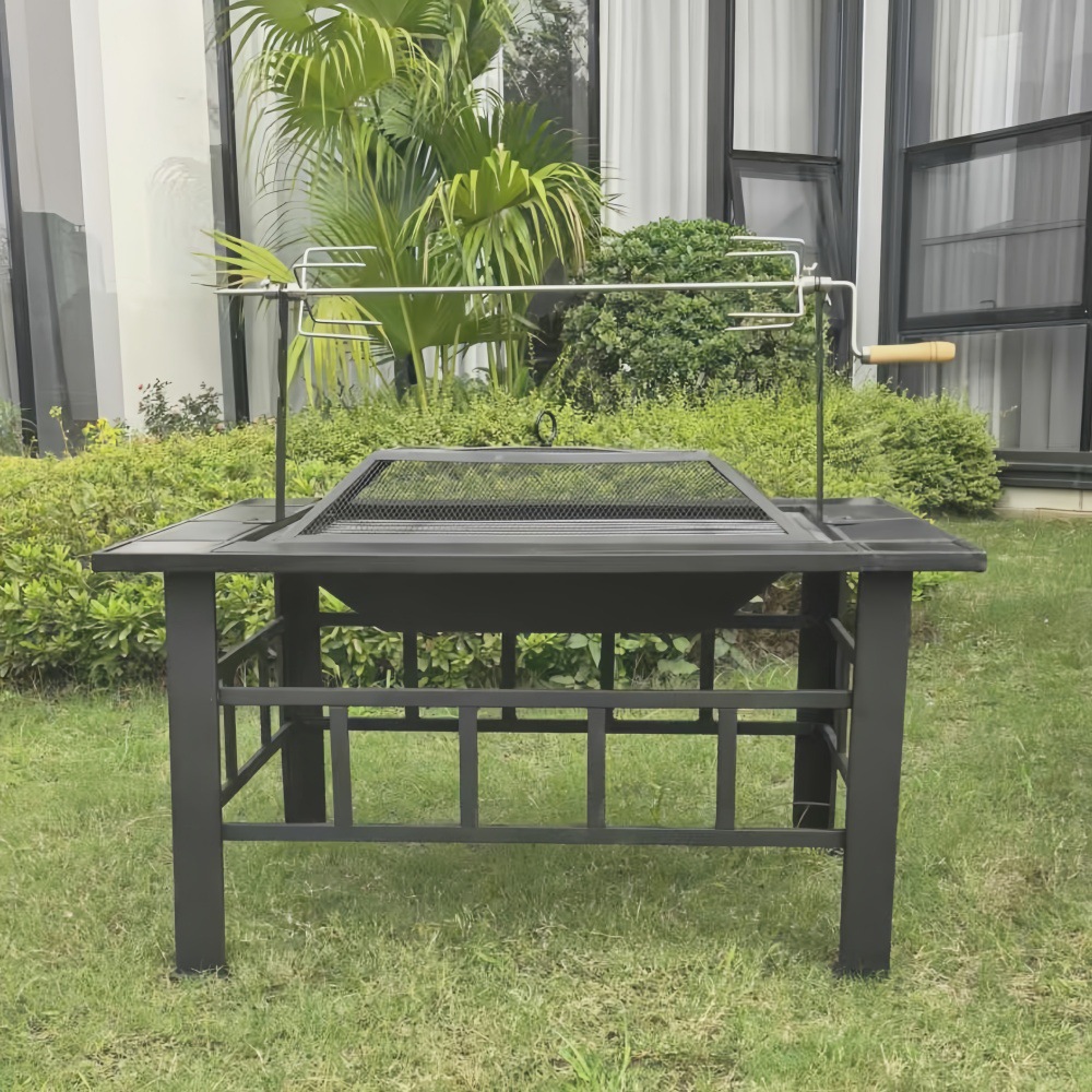 horno de cocina de té horno de asado set tabla de barbacoa doméstica parrilla de parrilla de patio al aire libre horno de parrilla al aire libre con parrilla