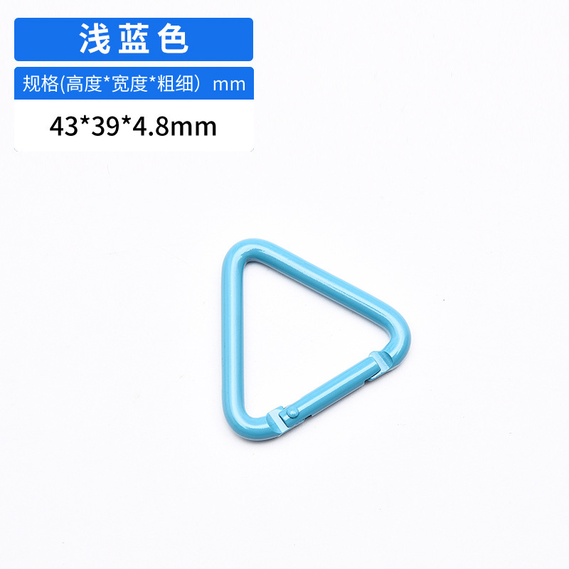 メーカー卸売り5号三角形登山ボタンカラーバックパックボタンdiy児童服装アウトドアアクセサリー部品|undefined
