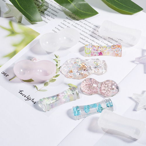 Crystal glue mold DIY pen rest mold chopsticks spoon rest mold dip pen pen holder mold