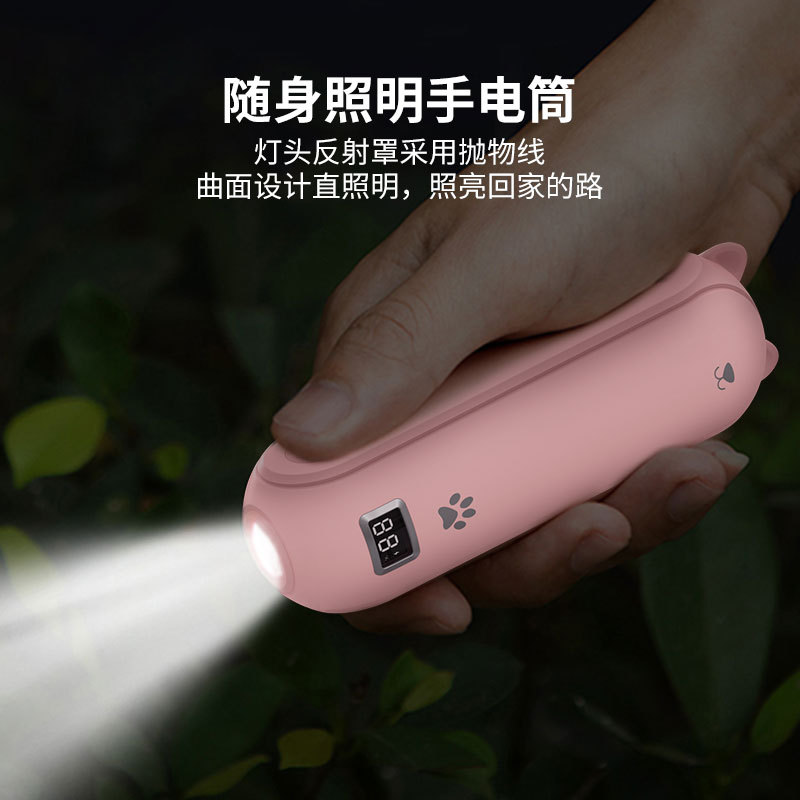 Transfronterizo nuevo pequeño ventilador 4800mAh de mano mini USB ventilador eléctrico de escritorio de carga portátil al aire libre portátil