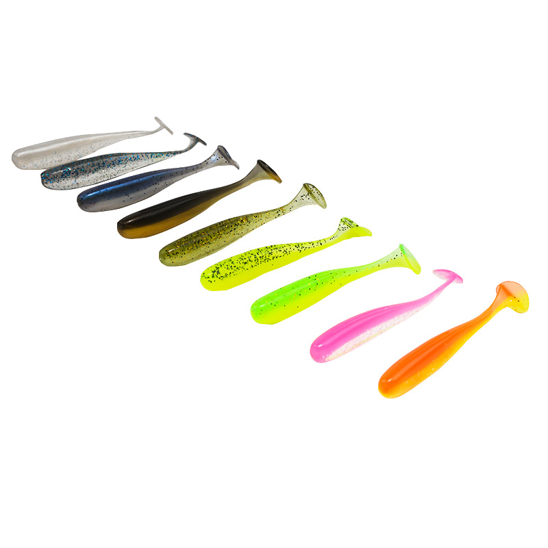 Paddle Tail fishing lures soft plastic baits bass trout Fresh Water Fishing Lure