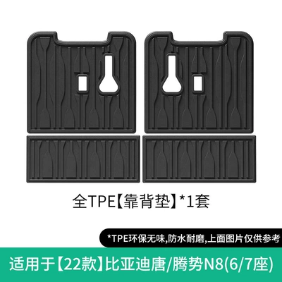 TPE trunk mat, Universal Foot Pad - 22-models-of-byd-tang-seat-back-cushions