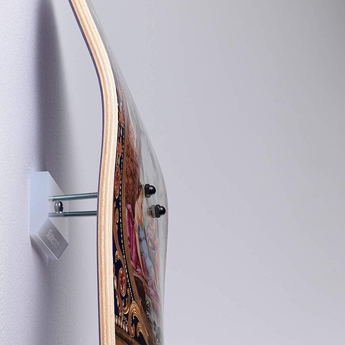 Cross-border scooter frame acrylic transparent screw wall-mounted electric scooter display frame display balance frame