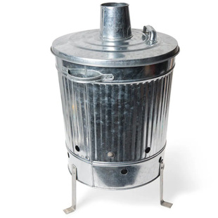 Cross-border dedicated 18L small incinerator outdoor galvanized iron sheet garbage incinerator leaf incinerator