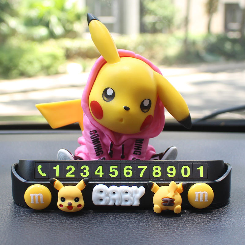 Pikachu de una palabra-negro + suéter rosa