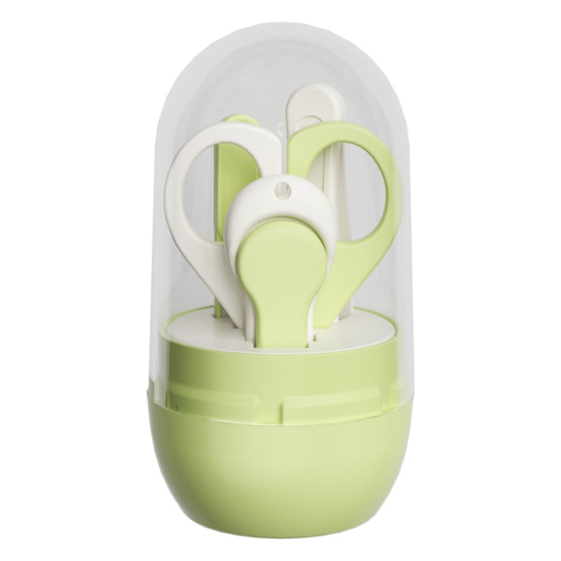 Baby Nail Clipper Set, Safe and Anti-Pinch, Baby Nail Clippers and Scissors, Newborn Special Baby Products, Portable