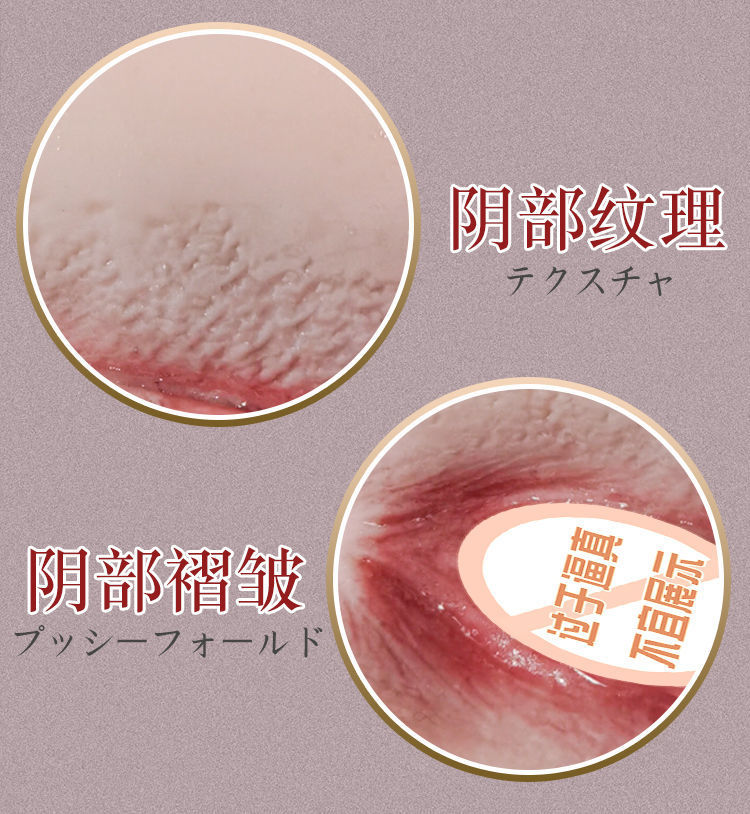 Jiuai Inverted Mold Aircraft Cup Male Masturbator TPE Half-Body Model — detail image 9