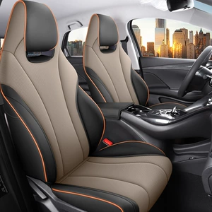 BYD E2 dəbli, aşınmaya davamlı, rahat, perforasiyalı dəri, cizgi versiyası 5 rəngli oturacaq üzlüyü