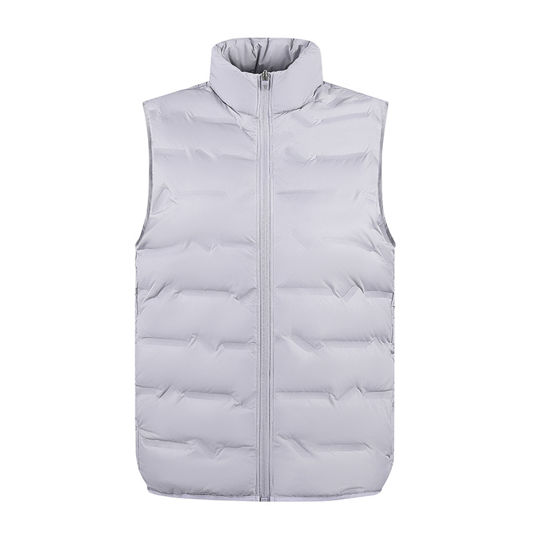 Chaqueta de plumón sin mangas al aire libre invierno de trabajo chaleco de hombro de grafeno chaleco de plumón de hombre personalizado image 19