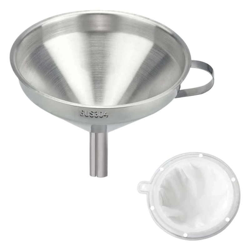 Фильтр-воронка из нержавеющей стали 304 для жидкостей и вина