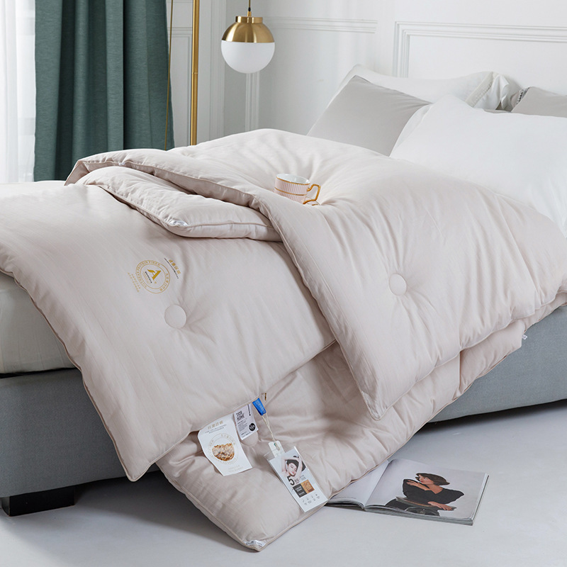 A类全棉长绒棉大豆纤维被四季通用冬被春秋被纯棉夏凉空调薄被芯|ms