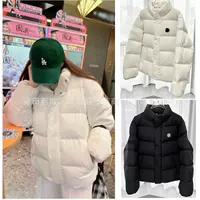 Putian High Edition MLB пуховик короткий 90 белый утка пуховик Yu Shuxin тот же хлебный пиджак для мужчин и женщин новый