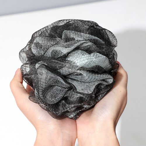 Xinyin 40g fine mesh black silk bath ball adult color bath ball unisex bath ball