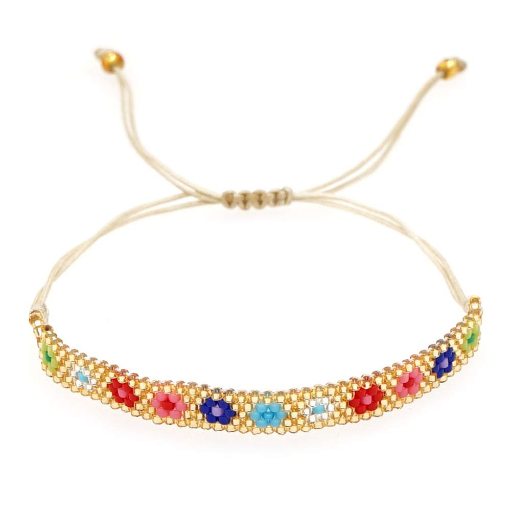 Fashion Simple Bohemian Ethnic Beaded Bracelet Miyuki Bead Bracelet