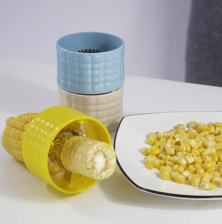 剥玉米器刨玉米粒分离器家用创意实用厨房用品小工具玉米脱粒机|undefined