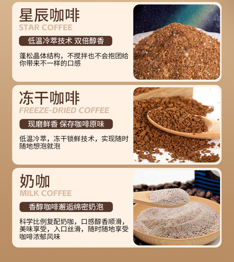 American Black Instant Coffee Powder 1kg Bulk Sugar-Free Yunnan Arabica Commercial Supply quality and texture