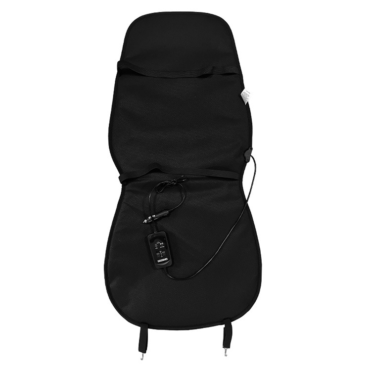 New Heated Car Seat Cushion for Winter with Massage, Cross-Border Car Accessory, Cigarette Lighter Heated Seat Cushion