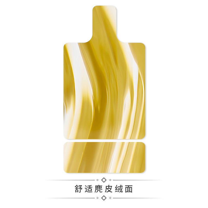 跨境麂皮绒lulu撞色普拉提核心床垫橡胶瑜伽垫吸汗器械印花专用垫|undefined