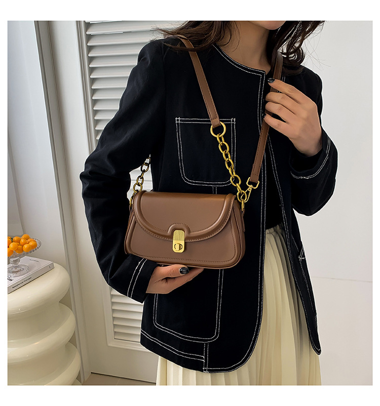 Women's Crossbody Bag Retro Shoulder Bag Small Versatile Handbag_voghion.com