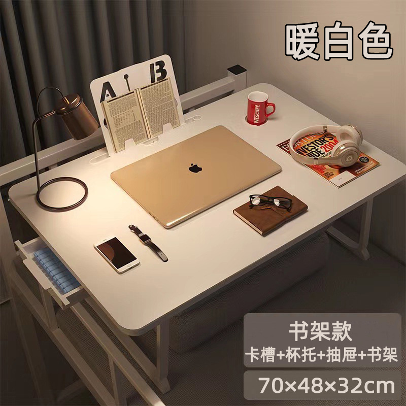 흰색 카드 슬롯 컵 홀더 서랍 책장 모델/70*48 직선 새 U자형 다리