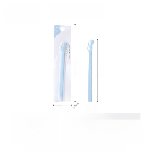 Ueno Lameira Small Eyebrow Razor Blade for Shaving Eyebrows, Stainless Steel, Eyebrow Shaping Tool, Model A0250