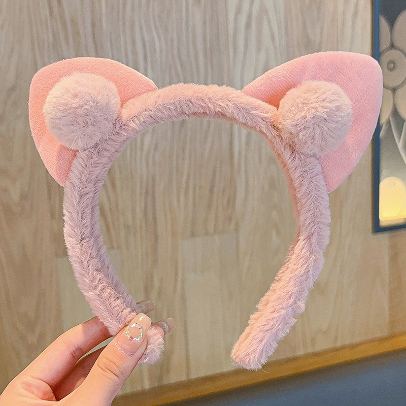 Hermoso peluche lavado de la cara para las mujeres 2025 nuevo uso de máscaras especiales para las mujeres de cabello rotas de cabello de presión para el cabello tarjeta de cabeza