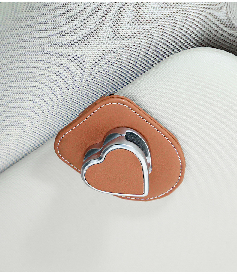 Cross-Border Car-Mounted Glasses Clip, Car Sun Visor Storage, Multi-Functional Card and Ticket Holder, In-Car Hanging Sunglasses Clip