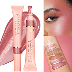 YOUNG VISION液體氣墊修容腮紅高光棒 珠光細膩腮紅液易操作攜帶