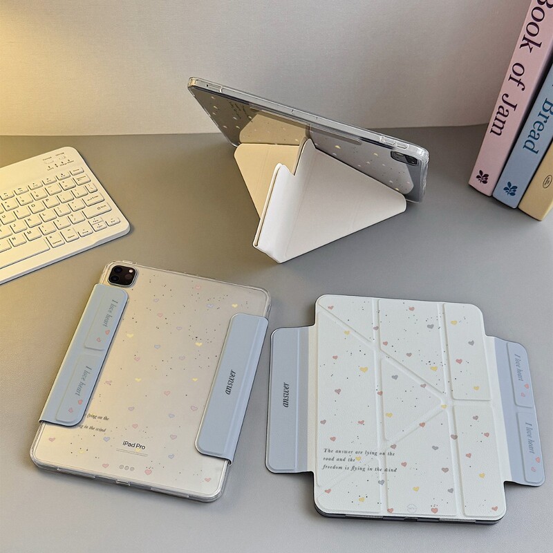 Magnetic Buckle iPad 11Th Generation Protective Case Pro 11inch Split Y-Fold 8/9/10Th Generation Anti-Bend Air7/6 Tablet Case