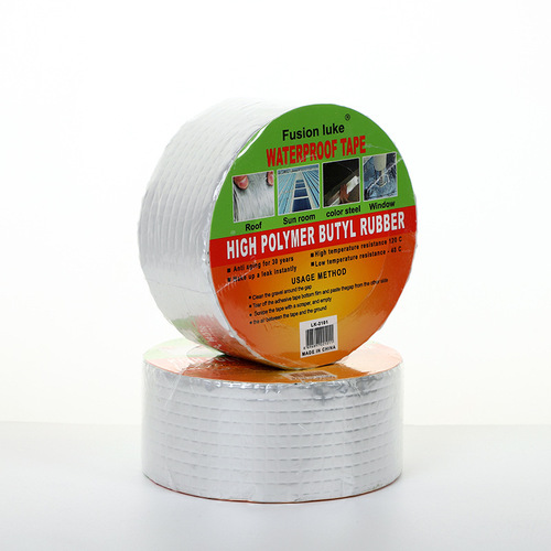 Super Factory Color Steel Roof Car Sunroom Leak Repair Street Stall Checkered Aluminum Foil Waterproof Butyl Tape