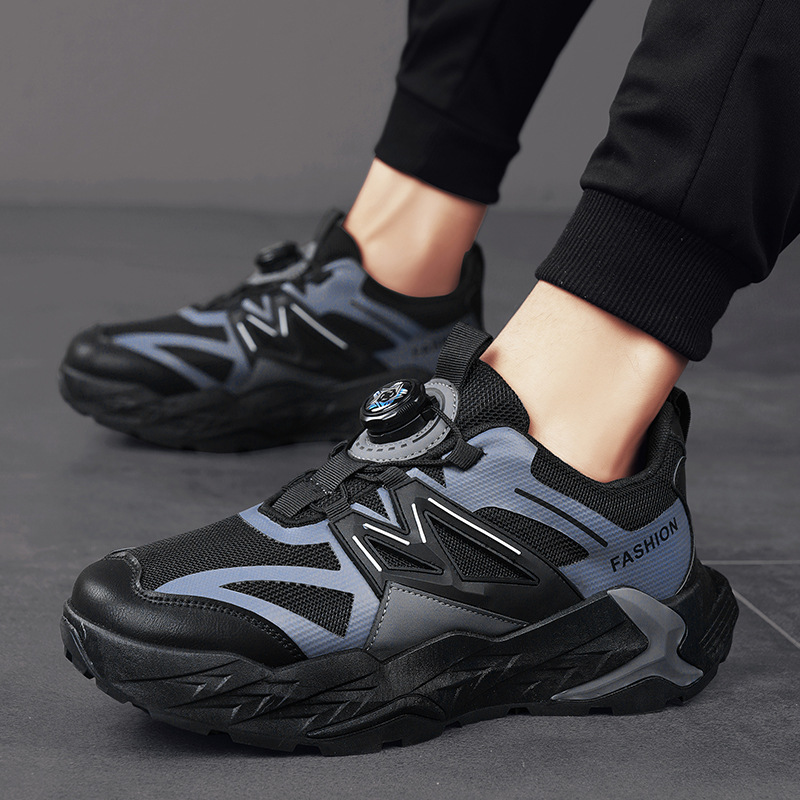 Nuevos zapatos transpirables para hombre 2024 otoño retro zapatos de corrida casuales de malla al aire libre cómodos zapatos de montaña