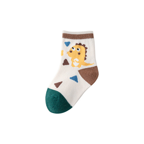 5 pairs - children's socks, autumn and winter mid-length socks for girls 6-12 years old, student boys, cartoon children's socks, baby socks, spring