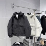 宽松新款连帽保暖羽绒服