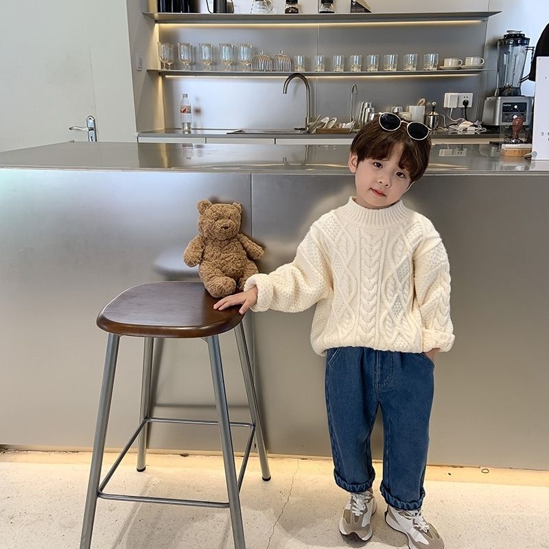 미바이 트위스트 풀오버 스웨터