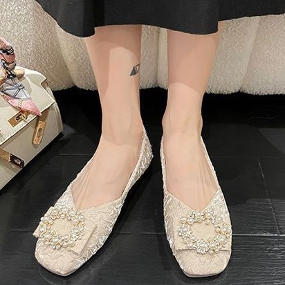 2026 primavera y verano nuevo popularidad en línea de alta calidad, estilo extranjero, zapatos de suela plana, zapatos de suela suave