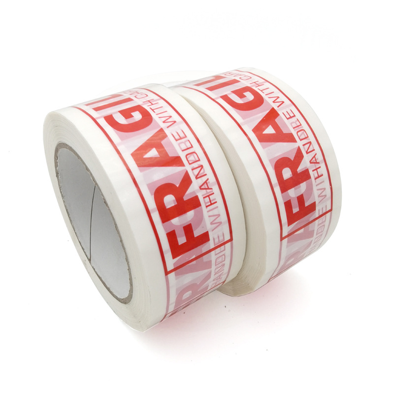 ��Ʒ�׵׺������龯ʾӡˢFRAGILE������ݴ��50X100����佺��