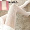 Fashionable lace Japanese tights, cute white breathable socks, Lolita style