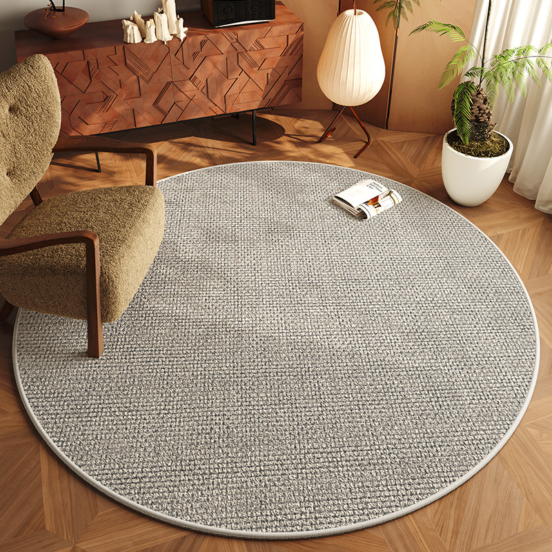 Alfombra de oficina redonda europea sala de estar sofá mesa de té mantas de estudio cojín de silla giratoria cojín de asiento de cama cojín de cama