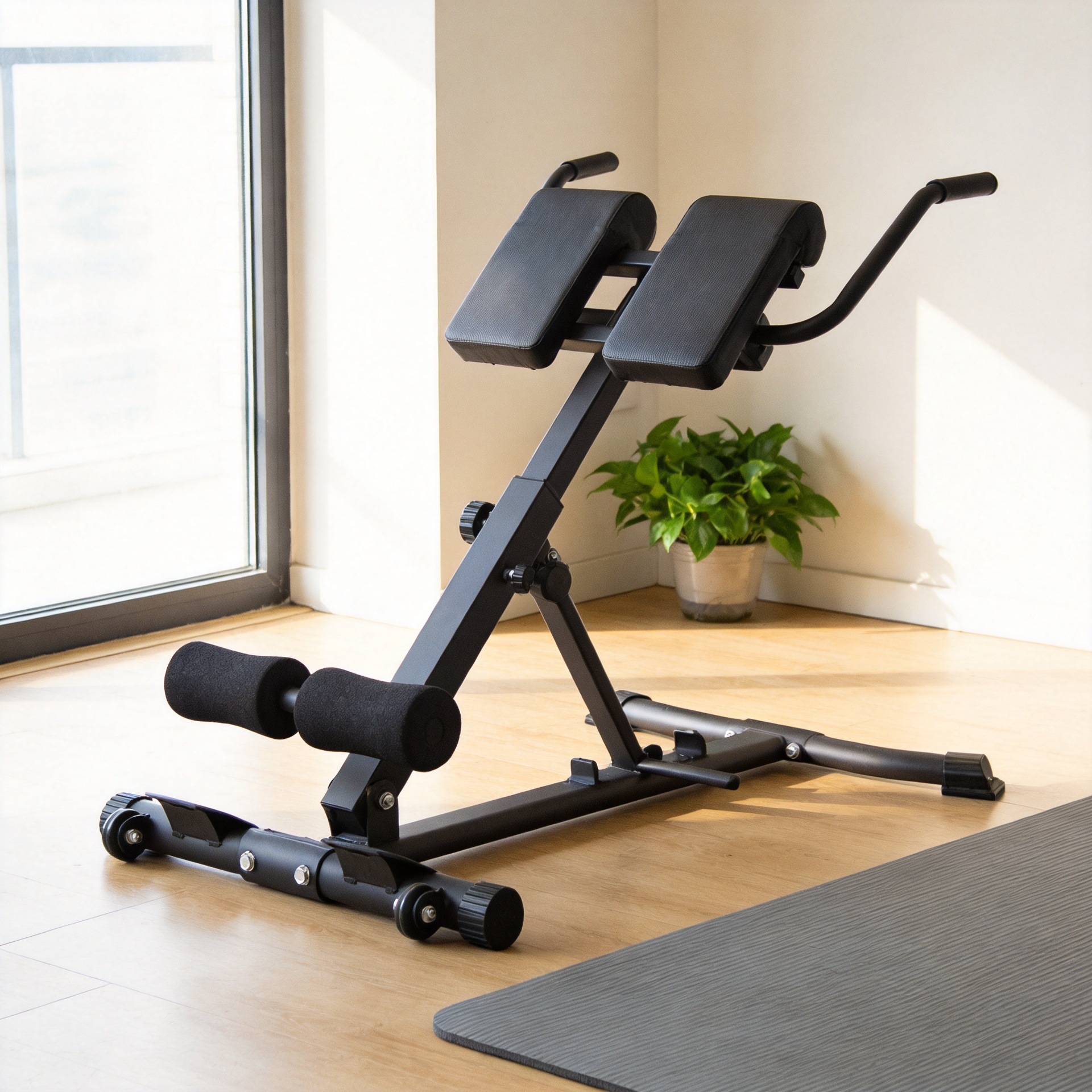 silla romana doméstica cabra elevador plegable ajustable multifuncional pierna de pierna espalda equipo de ejercicios musculares