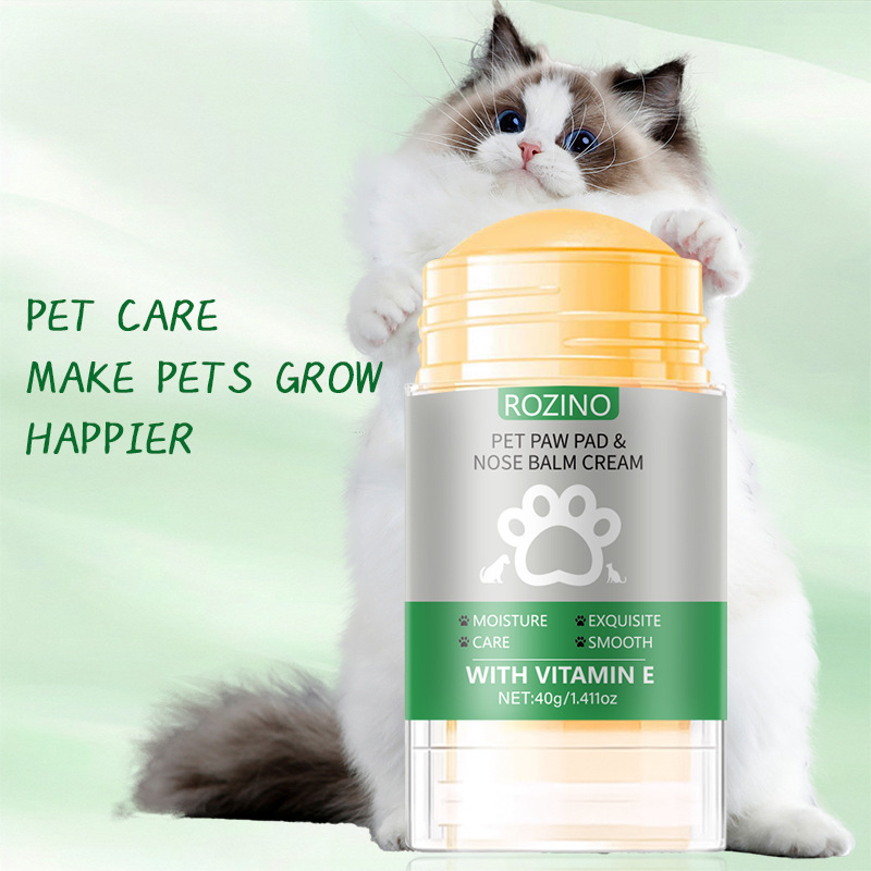 Patte de compagnie à base de plantes naturelles et crème de soins de la peau pour chiens chats 40g