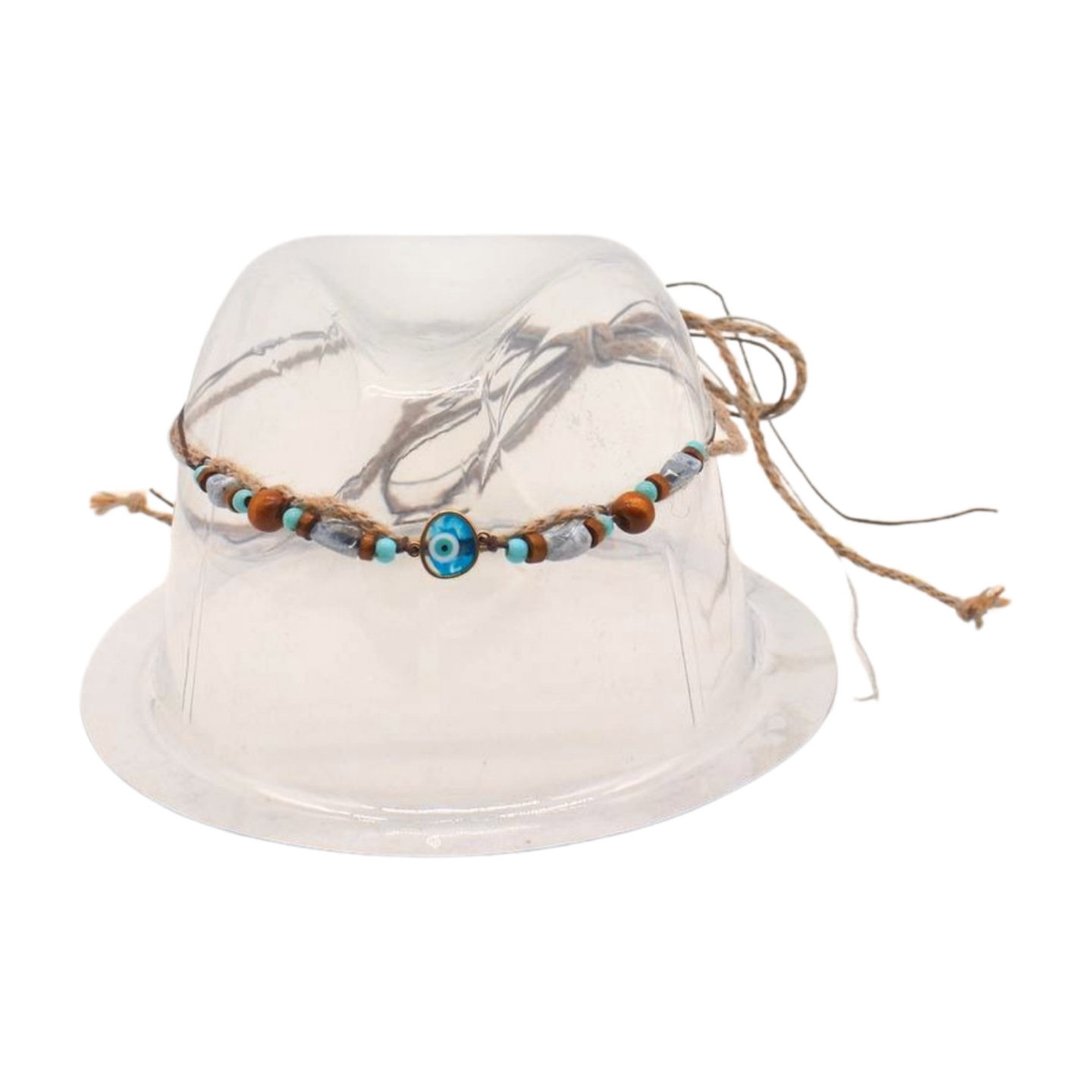 14g Weight Fascinator Hats Type Holiday, Daily Occasion turquoise Material Geometric Pattern All Seasons Season Unisex Gender Basic, Ethnic Style, Simple Style Style Unisex Basic Ethnic Style Simple Style Geometric Eaveless Hat Accessories 34