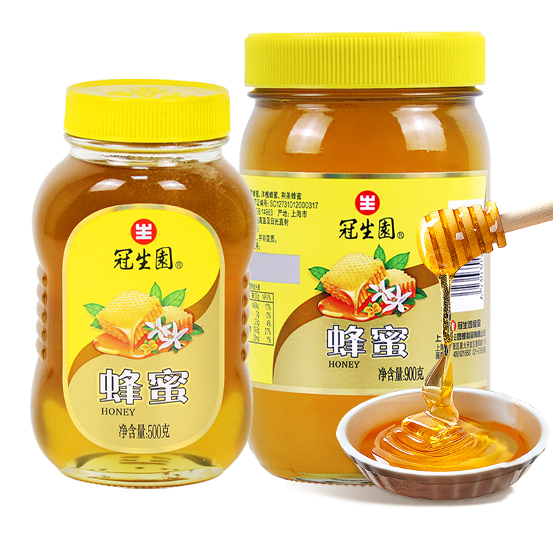 蜂蜜非天然百花洋槐900g送长辈蜜糖美容院食品上海